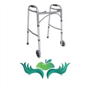 واکر چرخ دار تاشو با قابلیت تنظیم ارتفاع مجموعه دو عددی (عمده)