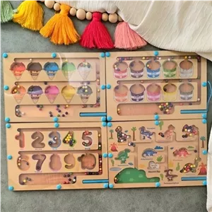 ماز مگنتی چوبی،تقویت توجه و تمرکز