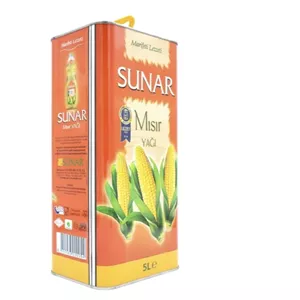 روغن ذرت خالص سونار حلب 5 لیتری
