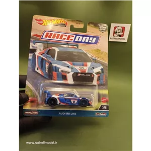 ماکت هات ویلز آئودی R8 LMS سری Car Culture Race Day کد FPY86 مقیاس 1 64