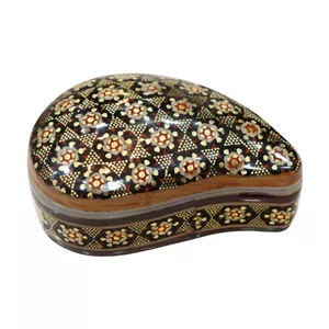 جاسکه ایی خاتم کاری مدل بته جقه سنتی(گارانتی 120 ماهه)