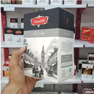 چای شاهسوند سیاه خارجی معطر ارل گری- 450 گرم