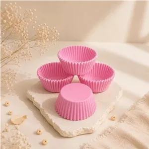 کاغذ کیک یزدی 20 عددی رنگ صورتی