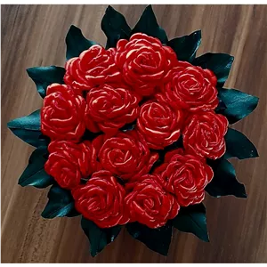 باکس گل مدل رز قرمز