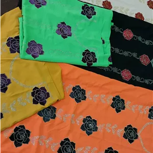 لباس عربی نگین کوبی تکه دوزی