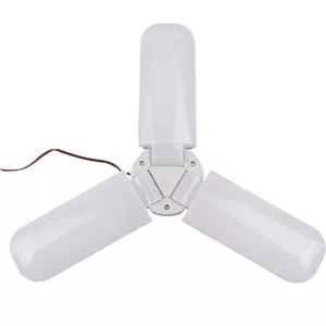 چراغ سیار سه پر LED خودرو 36 وات 12 ولت گیره سوسماری دار
