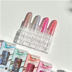 بالم لب حرارتی یونیکورن کاریته Karite مدل Sparkly Lips حاوی اسکوالان و ویتامین E
