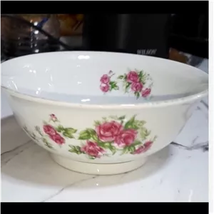 کاسه چینی گلسرخی یاماتسو ژاپن