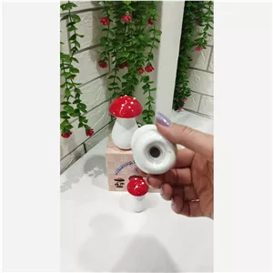 نمکدان فانتزی سرامیکی طرح قارچ 