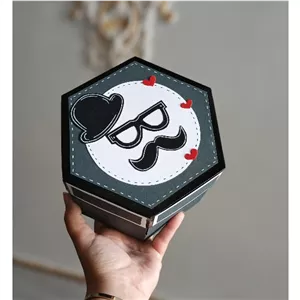 باکس هدیه مردانه تولد مدل سوپرایز باکس