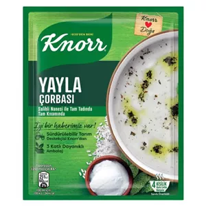 سوپ نیمه آماده کنور طعم YAYLA سبزیجات کوهی _ 72 گرم
