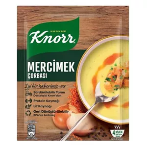 سوپ نیمه آماده کنور MERCIMEK عدس _ 76 گرم