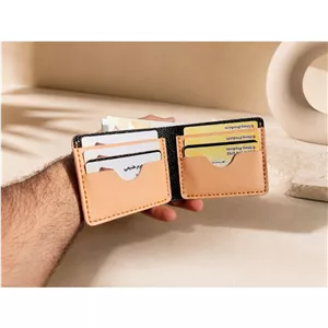 کیف پول تاشو کد 135 دست دوز