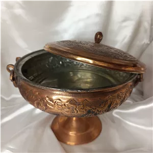 شکلات خوری مسی قلم 