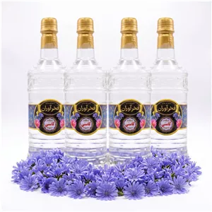 عرق کاسنی درجه یک گل آبی فخرآوران (4 عدد بطری1 لیتری)