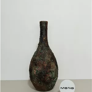 گلدان دکوری پتینه سفالی
