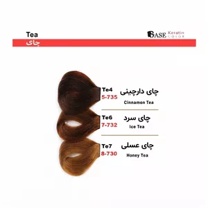 رنگ مو چای سرد Te6-7.732 بیس کالر
