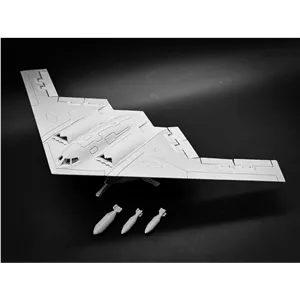 ماکت بمبافکن رادارگریز B-2 اسپیریت با پایه و بمبها