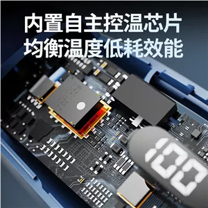 پنکه گردنی شارژی Haoxuan مدل N100-NECK با قابلیت تنظیم سرعت و درگاه USB Type-C وزن سبک 120 گرم