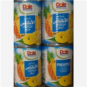 کمپوت آناناس567 گرمی DOle (تایلندی) اورجینال
