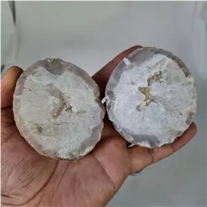 سنگ توپی عقیق و کوارتز(کد1637)