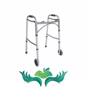 واکر چرخ دار تاشو با قابلیت تنظیم ارتفاع مجموعه دو عددی (عمده)