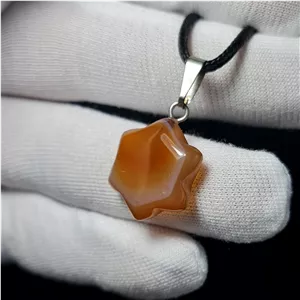  آویز گردنبند سنگ عقیق معدنی کد T2531 
