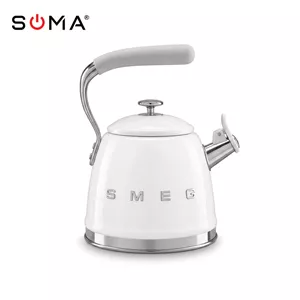 کتری smeg استیل لوله ای سفید