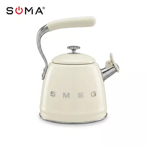 کتری smeg استیل لوله ای کرم