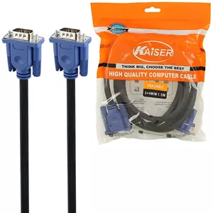 کابل 1.5 متری VGA 3+4 کایزر Kaiser