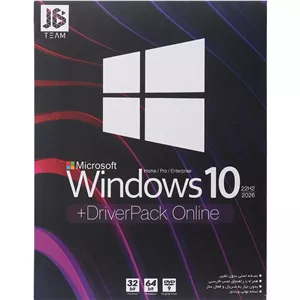 Windows 10 Home Pro Enterprise 22H2 2026 + DriverPack Online نشر جی بی تیم