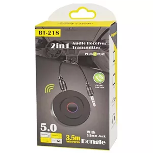 دانگل گیرنده و فرستنده بلوتوث ورژن 5.0 مدل BT-218
