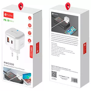 کلگی شارژ 18 وات 2 پورت PD+QC3.0 فست شارژ پرووان ProOne PWC530