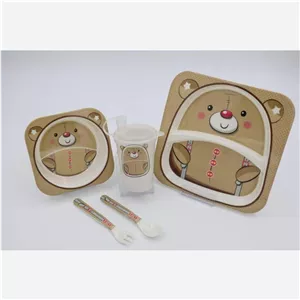 سرویس غذا خوری کودک بامبو چیکو بیبی Chicoo Baby (کرم)