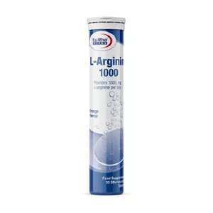 قرص جوشان ال آرژنین 1000 میلی گرم یوروویتال بسته 20 عددی