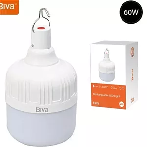 لامپ آویزدار شارژی بیوا مدل LED-02 ظرفیت 60 وات