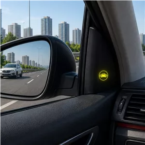رادار نقطه کور خودرو ZH-BSD2404 - دایره ای LED