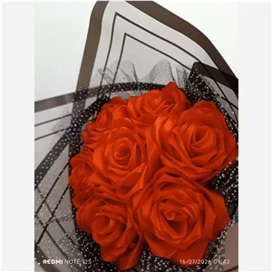 دسته گل روبانی2525