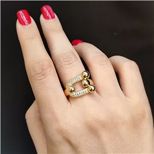 انگشتر دخترانه نگیندار طرح تیفانی کد509133067