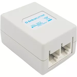اسپلیتر ADSL دی لینک مدل DSL-30CF رفع نویز خط تلفن و جداسازی سیگنال اینترنت