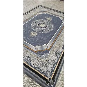 فرش 700شانه آکریلیک طرح ترنج دار هامون