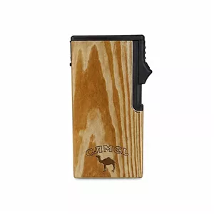 فندک اتمی طرح چوب Camel رنگ عسلی