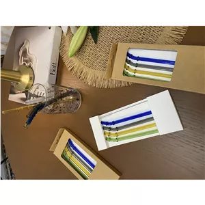 پک نی رنگی پیرکس به همراه نی شور