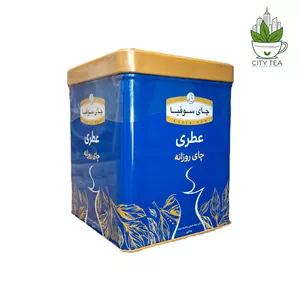 12 عدد چای سیاه عطری روزانه 450 گرمی قوطی فلزی-سوفیا
