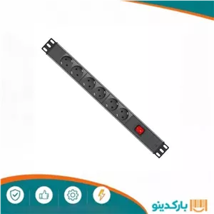رک مونت 6خانه 1.8 چراغدار(2253)پارت الکتریک