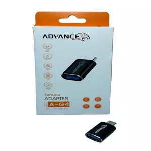 تبدیل OTG TYPE-C ادونس مدل ADVANCE A-G4