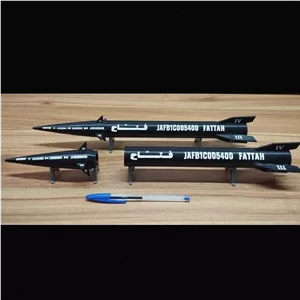 ماکت موشک فتاح1 و 2 برند Be3d - کلاهک جداشونده