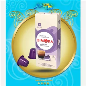  کپسول قهوه جیموکا مدل لانگو (Lungo) بسته 10عددی 
