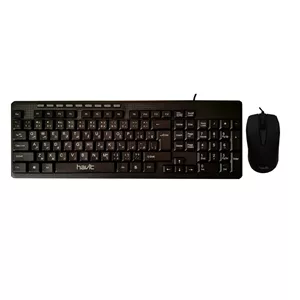 کیبورد و ماوس هویت مدل HV-KB672CM کد 9544