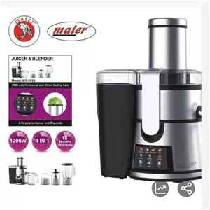 آبمیوه گیری چهار کاره دیجیتال صفحه لمسی مایر مدل MR-9999